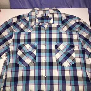 Men’s Plaid Button Down
